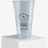 Gobelet en plastique de 550 ml avec logo 'PURE Juice Bar'
