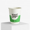 Double wall paper cups with print