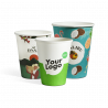 Grand choix de gobelets en carton simple paroi personnalisés et biodégradables certifiés FSC
