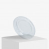 Couvercle plat en plastique PET transparent