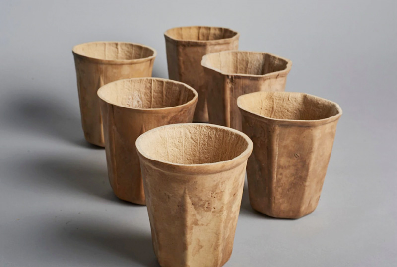 Lunivers des gobelets en carton | Limepack natural grown biodegradable coffee cup