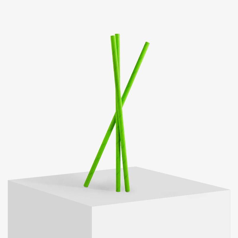Comment acheter vos pailles en carton personnalisés | Limepack paperstraw green standard cocktail