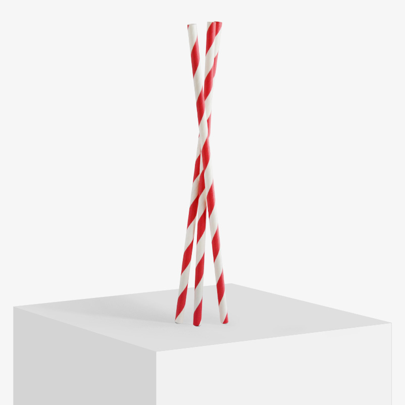 Comment acheter vos pailles en carton personnalisés | Limepack paperstraw red standard long