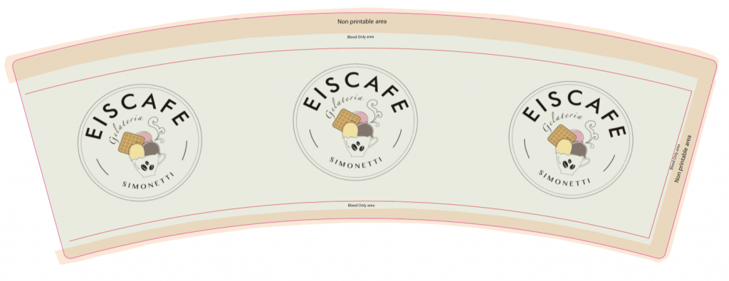 Eiscafeicecreamcupdesign | Limepack Les 12 meilleurs designs de pots à glace expliqués | Limepack Eiscafe ice cream cup design