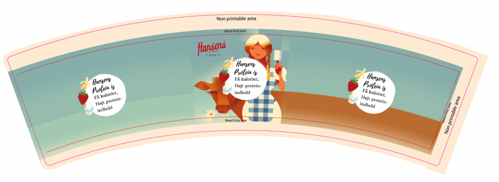 hansensisicecreamcupdesign | Limepack Les 12 meilleurs designs de pots à glace expliqués | Limepack hansens is ice cream cup design